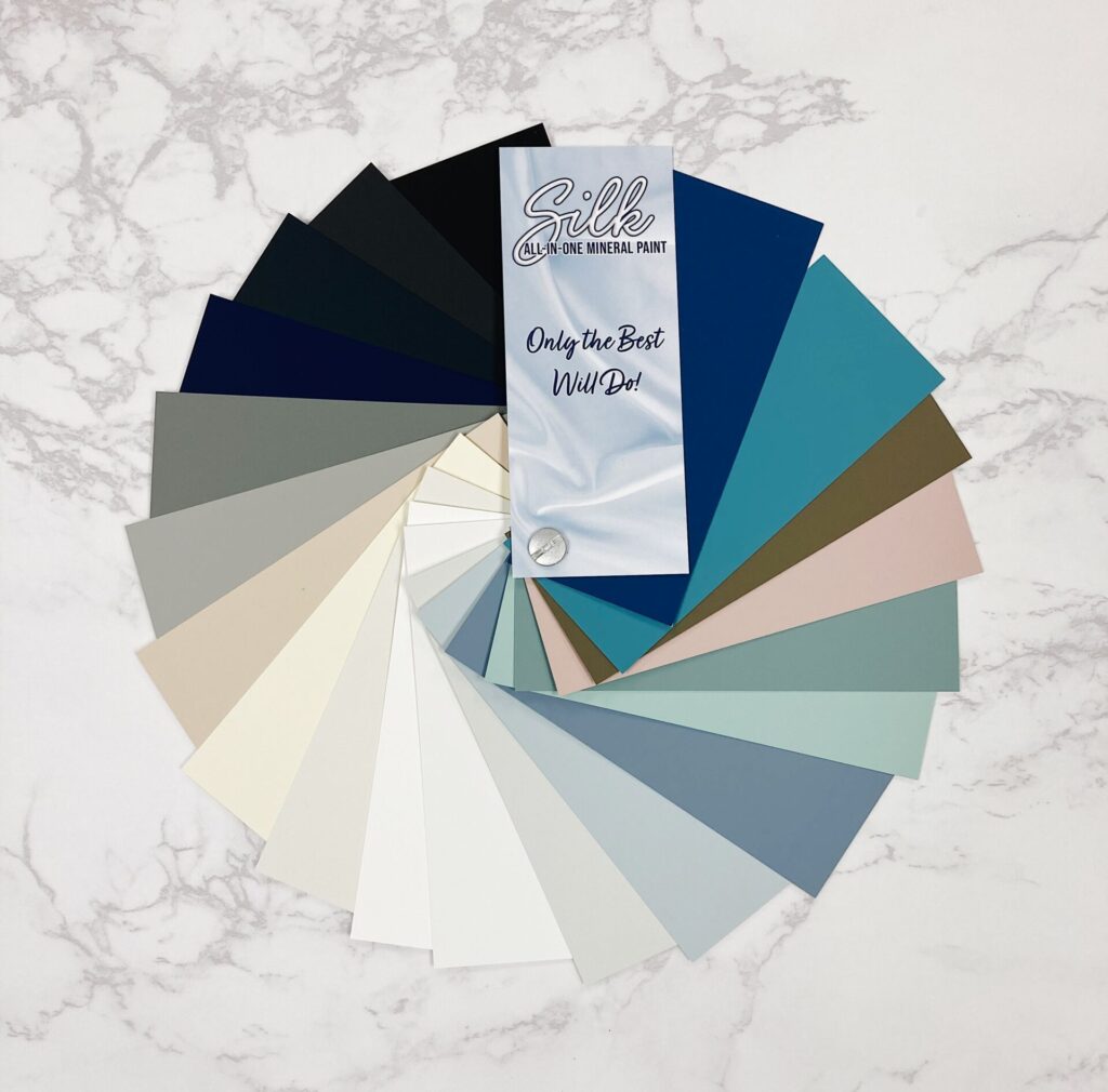 Dixie Belle Silk All In One Mineral Paint Tagged "Serenity" Chalk