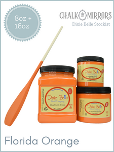 Dixie Belle Chalk Mineral Paint Florida Orange