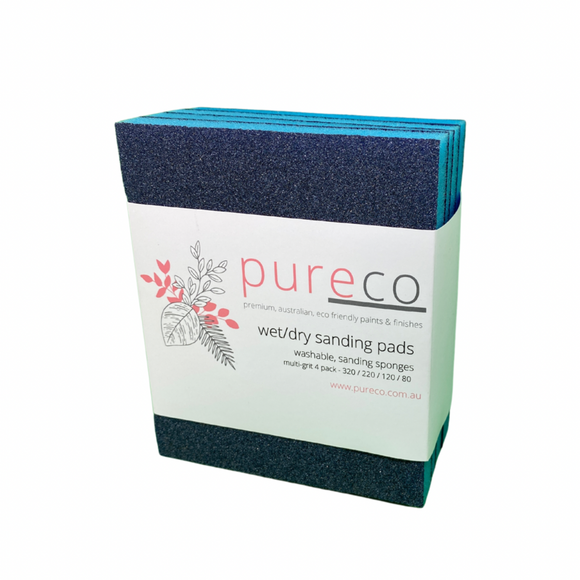 Pureco Wet & Dry Sanding Sponges Mixed Pack