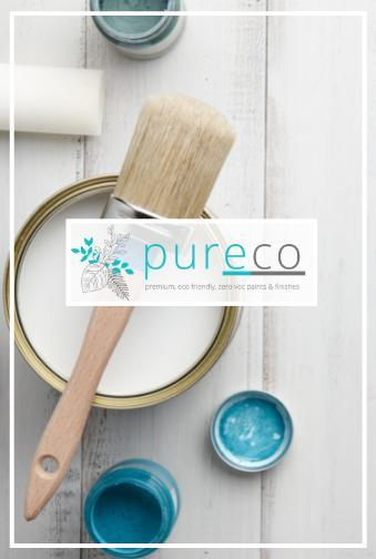 Pureco Premium eco friendly zero voc paints and finishes
