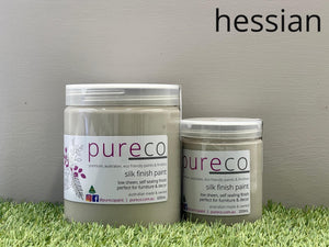 Pureco Silk Finish Paint Hessian