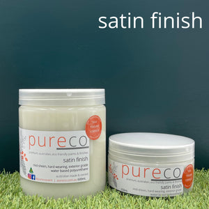 Pureco Satin Finish - New Polyurethane