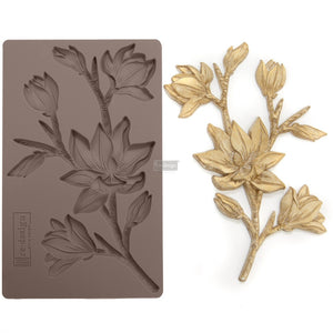 REDESIGN DÉCOR MOULDS®- FOREST FLORA 5″X 8″ 8 MM THICKNESS