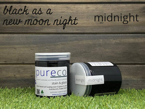 Pureco Stain and Glaze Midnight 200ml