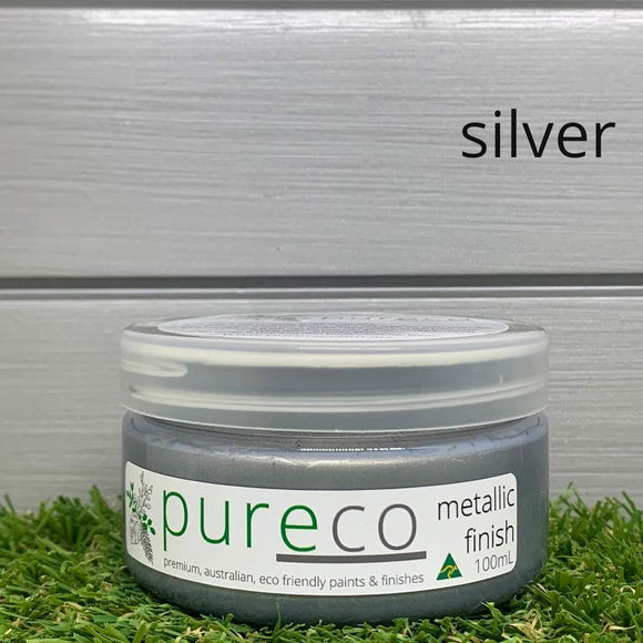 Pureco Metallic Silver