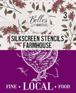 Dixie Belle Farmhouse Silkscreen Stencil