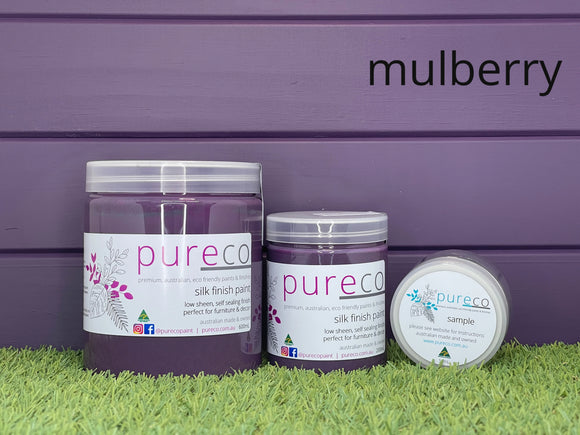 Pureco Silk Finish Paint Mulberry